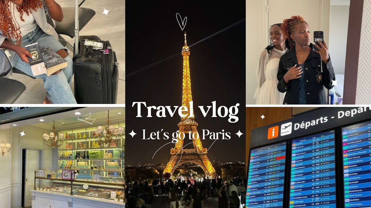 Travel vlog- De Frankfurt🇩🇪 para Paris 🇫🇷