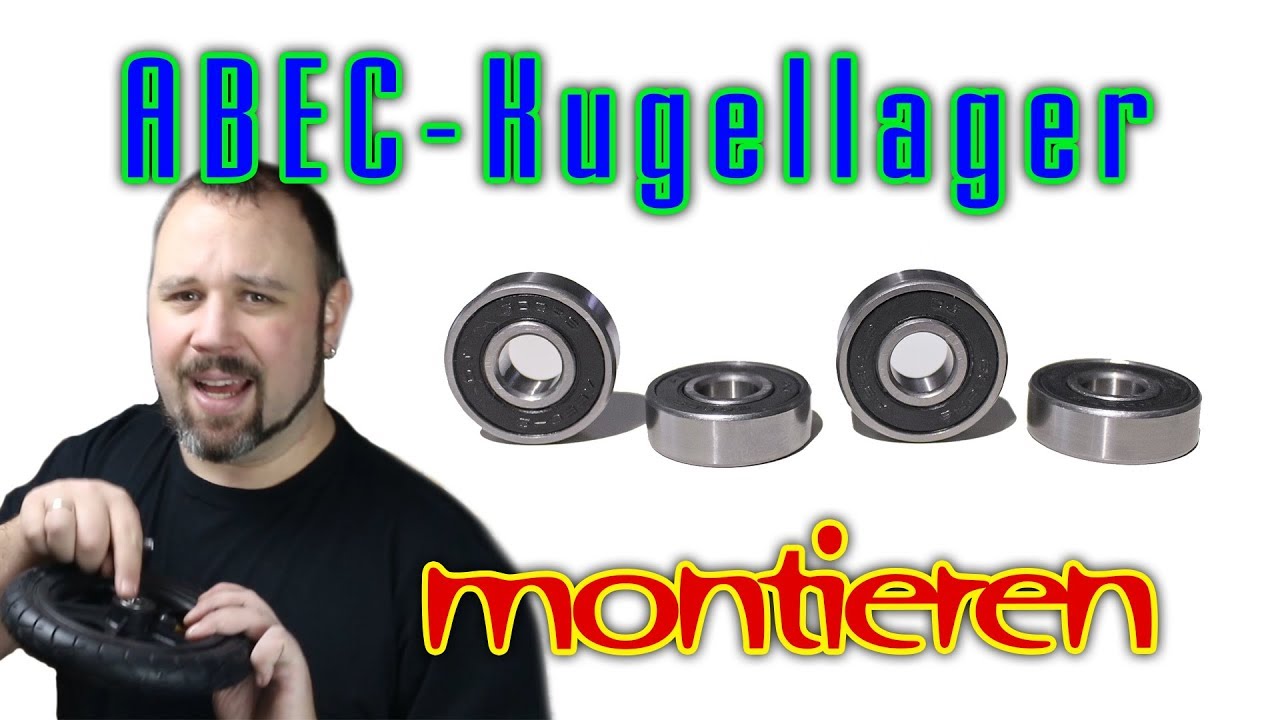 Hepros Radlager / Kugellager ABEC Lager ohne Beschädigung montieren