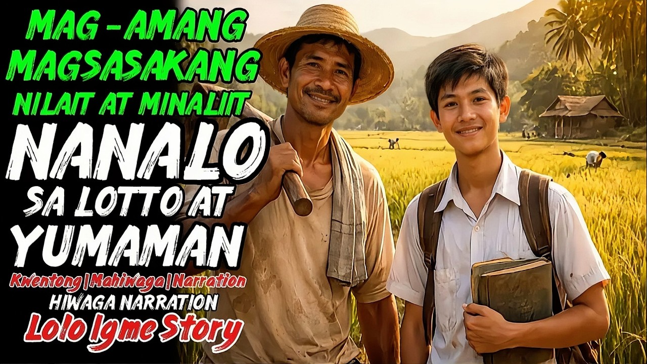 MAG-AMANG MAGSASAKA NILAIT AT MINALIIT NANALO SA LOTTO YUMAMAN | True Story