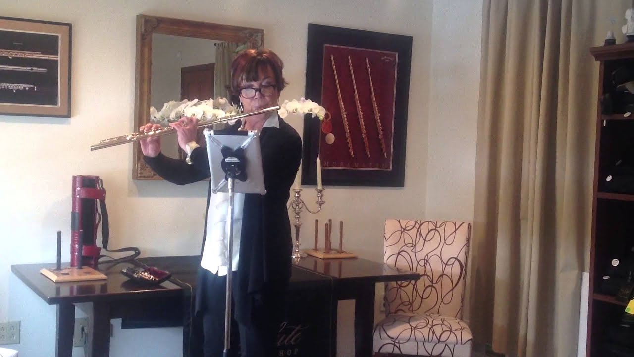 14K Gold Powell Flute and Grenadilla Piccolo with Joan Sparks and Flute Pro Shop