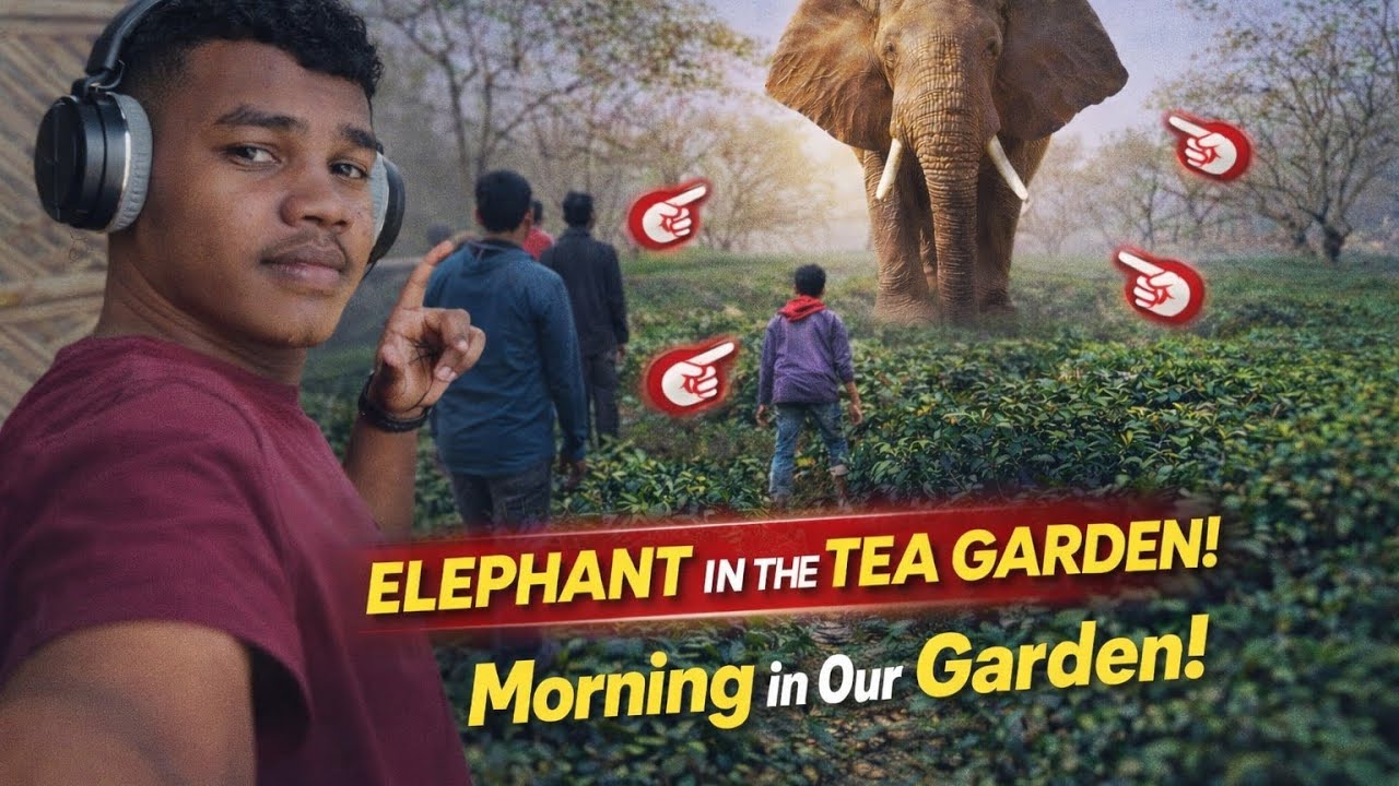 Subah Uthe Aur Ye Dekh Liya 😱 | Hamare Bagiche Mein Hathi