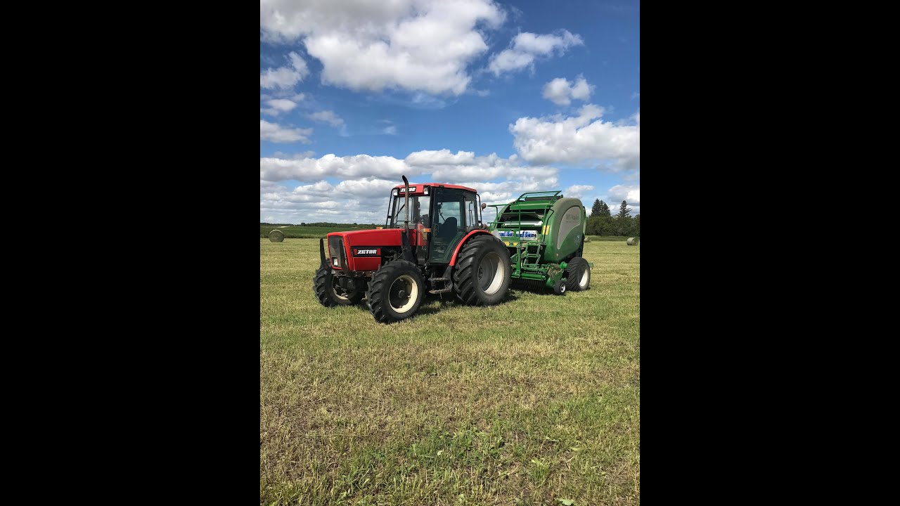 Making Silage with the Zetor 9540