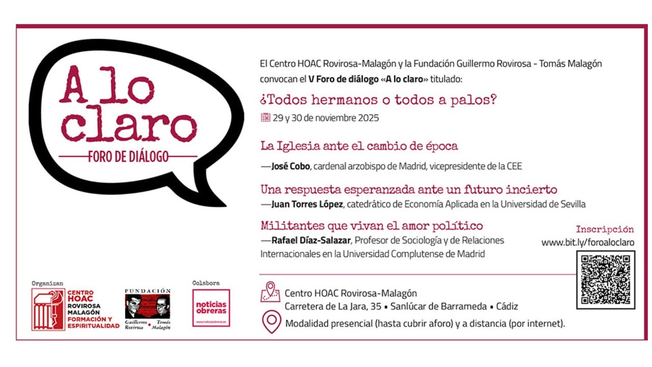 Respuesta esperanzada a un futuro incierto