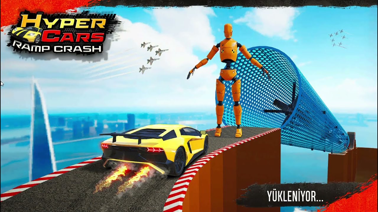 Hyper Cars Ramp Crash