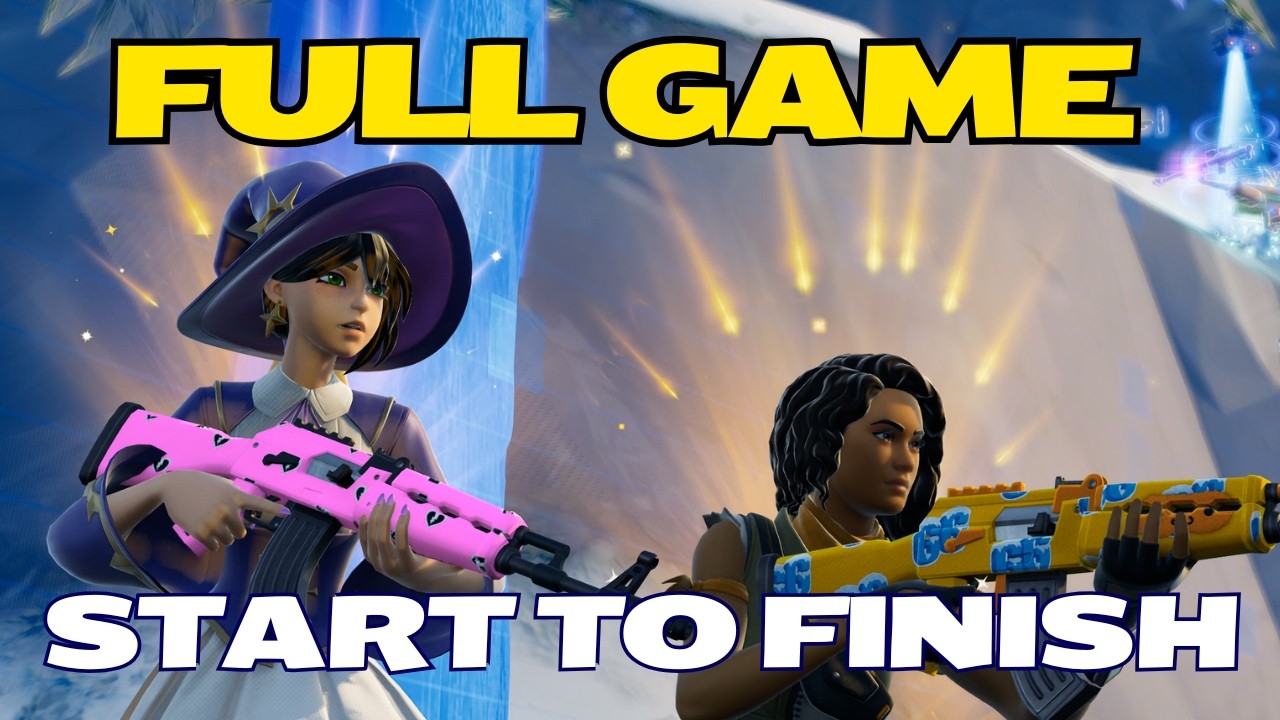 История из Fortnite. Полный матч в режиме дуэта. От начала до конца. Ничего не отредактировано и ...