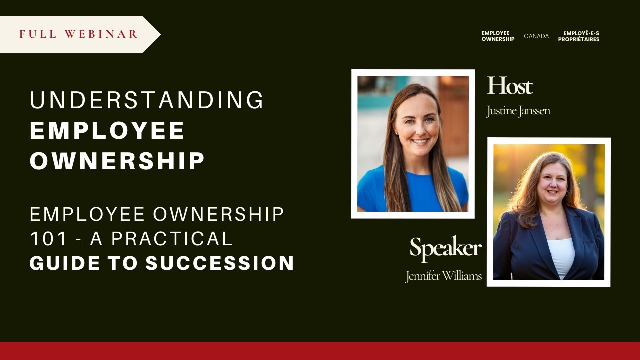 Employee Ownership 101  A Practical Succession Guide