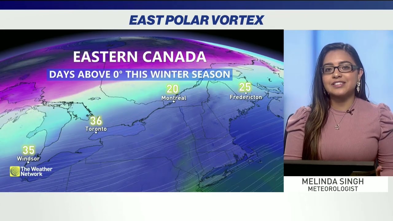 Bundle Up Eastern Canada, Here Comes the Polar Vortex