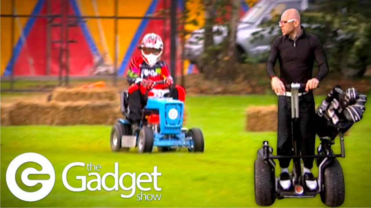 Breaking a WORLD RECORD on a Lawnmower! | Gadget Show FULL Episode | S14 E11