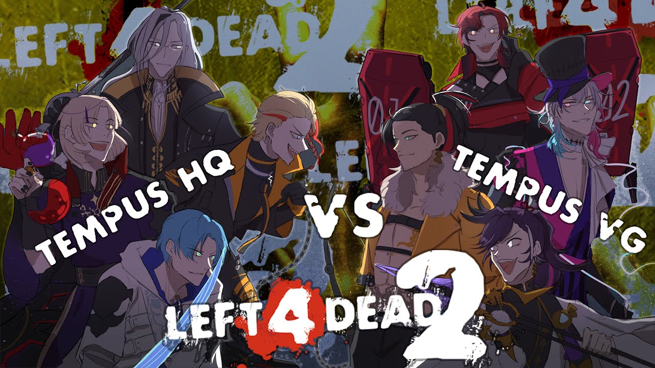 【Left 4 Dead 2 】 L4D2 TEMPUS SHOWDOWN, Headquarters vs Vanguard
