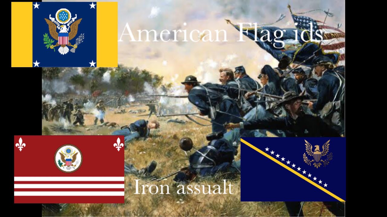 American flag ids /States, Territories and Goverment flags IDs/ (iron assualt)
