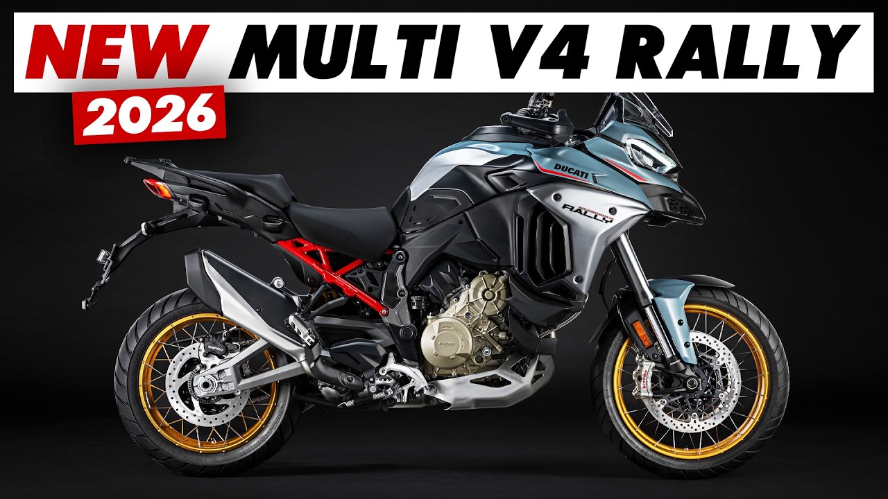 Анонсирован новый Ducati Multistrada V4 Rally 2026 года: 13 фактов, которые нужно знать!