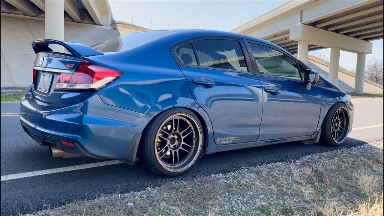 2014 Civic Si Tsudo downpipe & exhaust+yonaka coilovers+ej1 parts