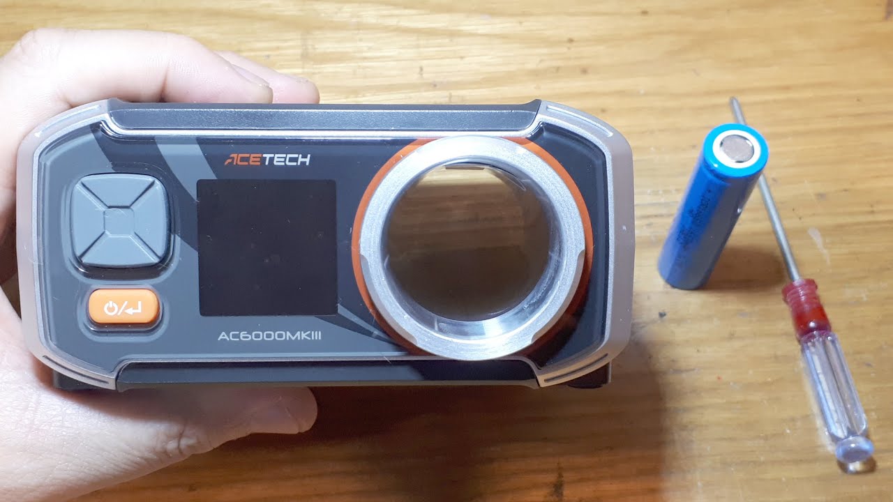 Broken & fixed teardown of Acetech AC6000MKIII chronograph, chrony airsoft