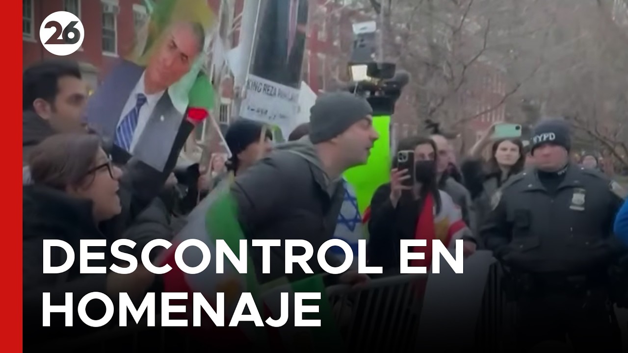 🚨 EEUU | Enfrentamientos en Nueva York durante el memorial a Jamenei