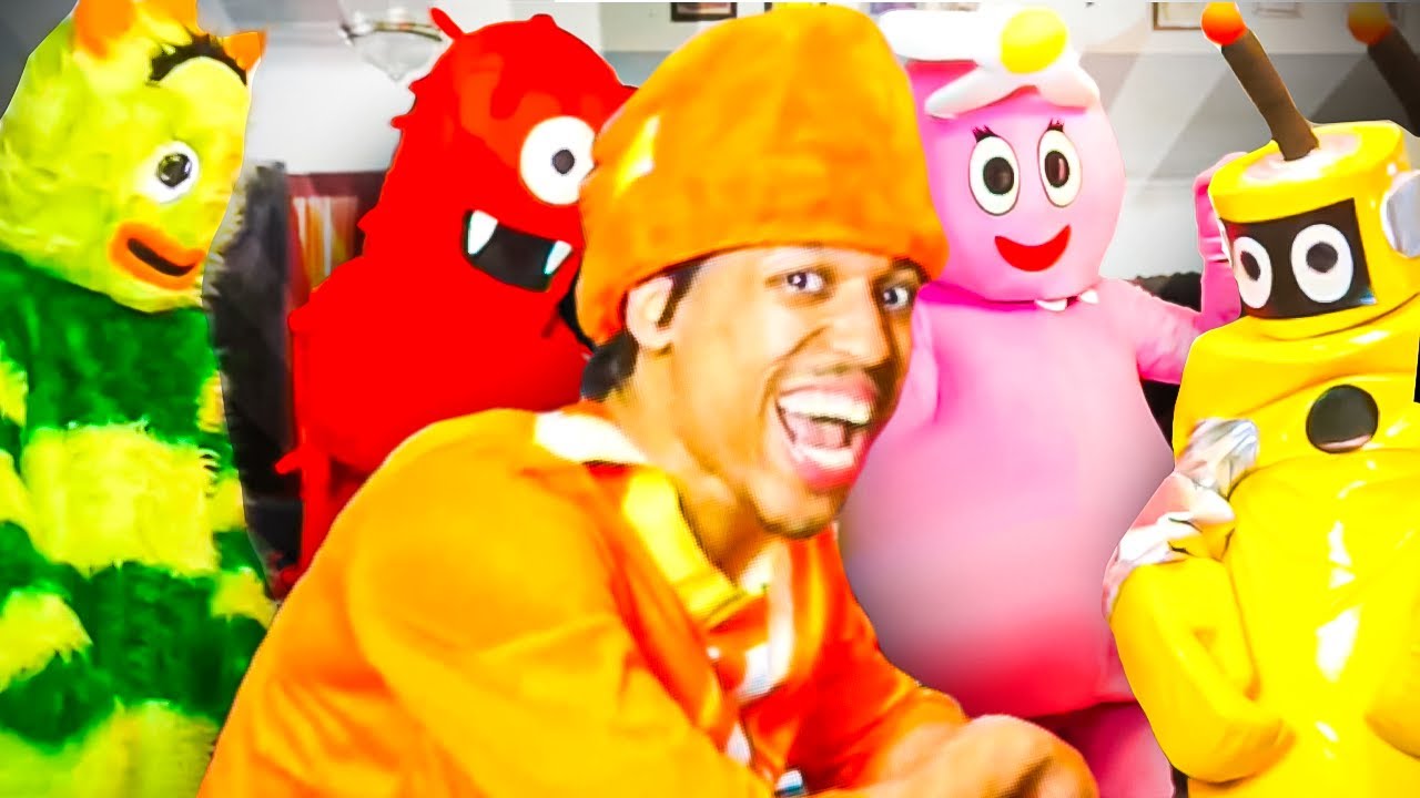Я запустил YO GABBA GABBA в прямом эфире