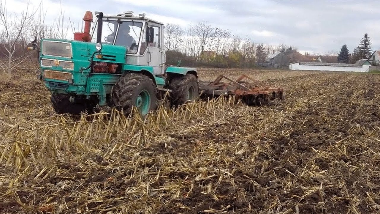 T-150K tárcsázás | хтз T150 és XTN 6.5 tárcsa (2019)