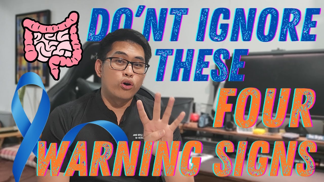 Kailangan alam mo itong 4 warning signs ng colon cancer | Doc Bryle Explains