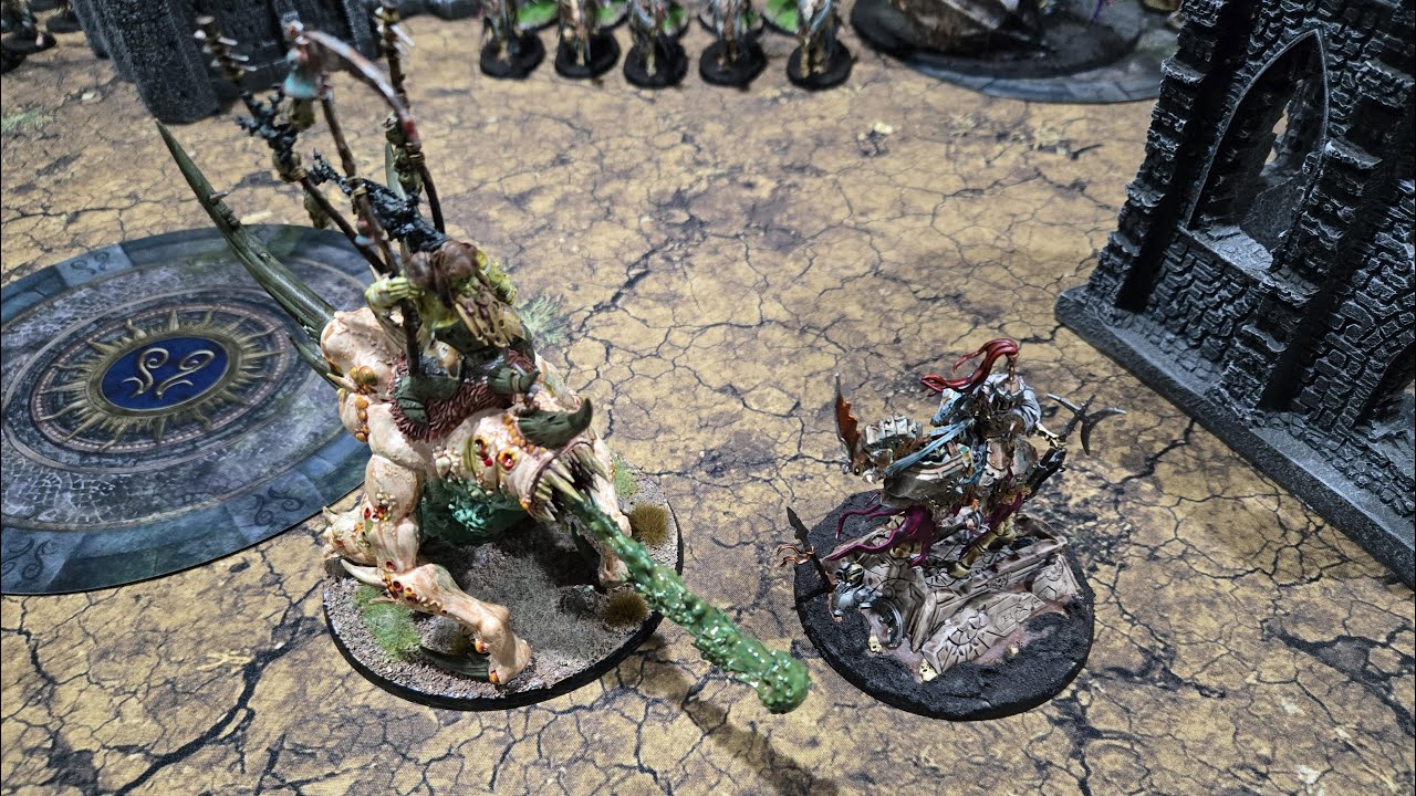 AoS Battle Report: Soulblight Gravelords vs. Maggotkin of Nurgle