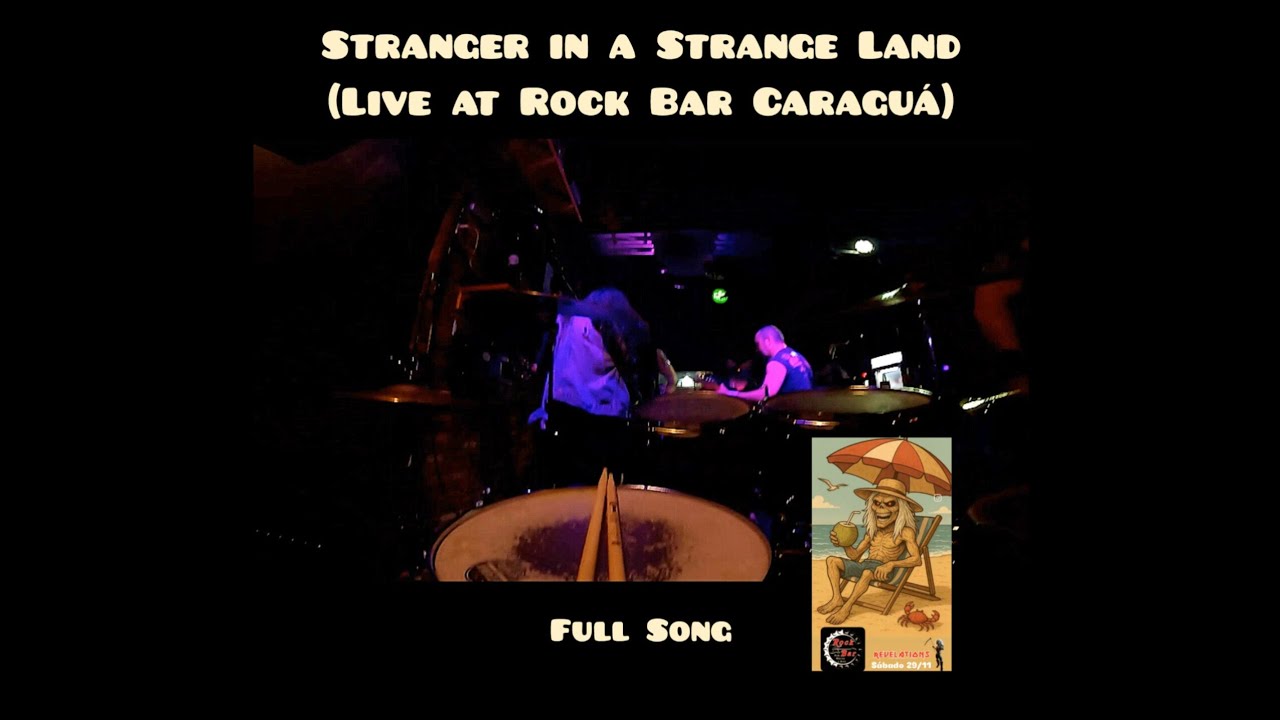 #StrangerInAStrangeLand (Full Song) by Revelations (Maiden tribute) at Rock Bar Caraguá  