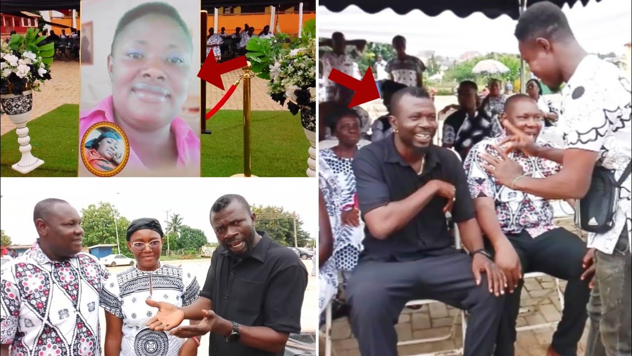 Actor MORAL Spray Money At Kumawood Actress Attaa Funeral