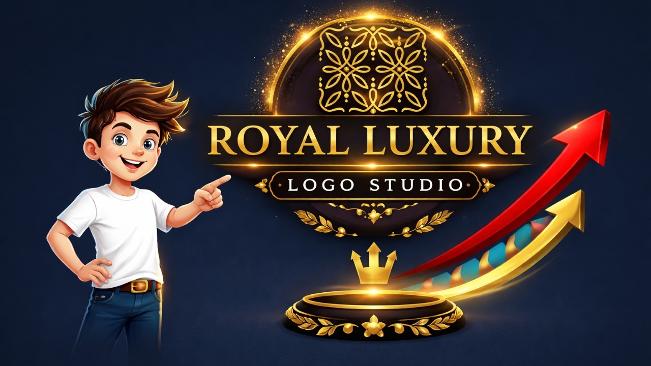 Luxury Logo Design in Canva | Royal Premium Brand Logo Tutorial