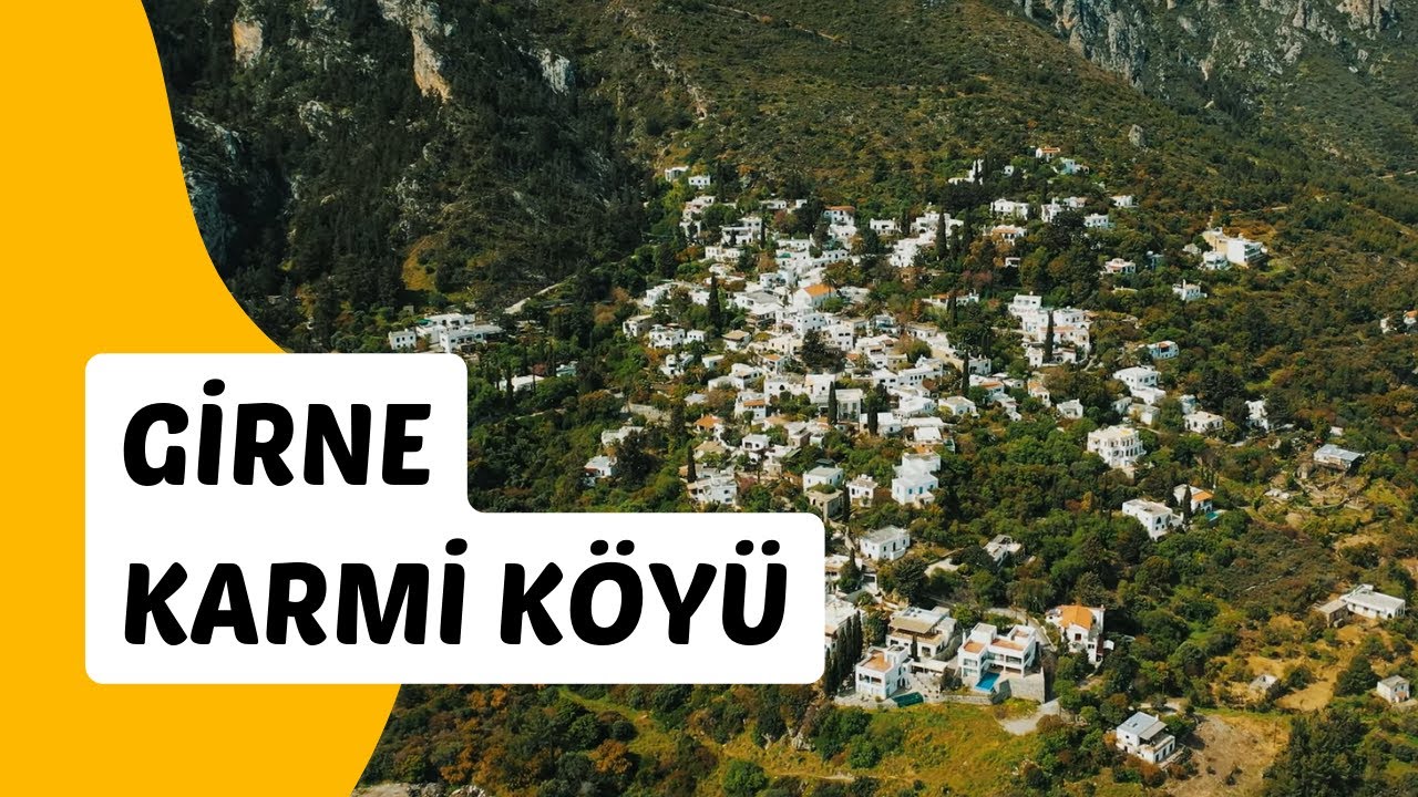 Karmi (Karaman) Köyü / Kuzey Kıbrıs Havadan Çekim