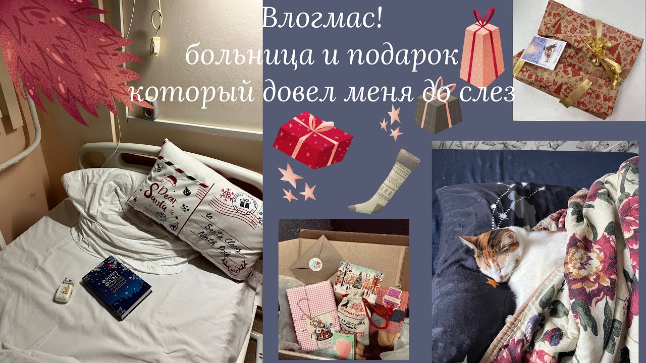 Финальный влогмас в мае, больница, адвенты и котики.
