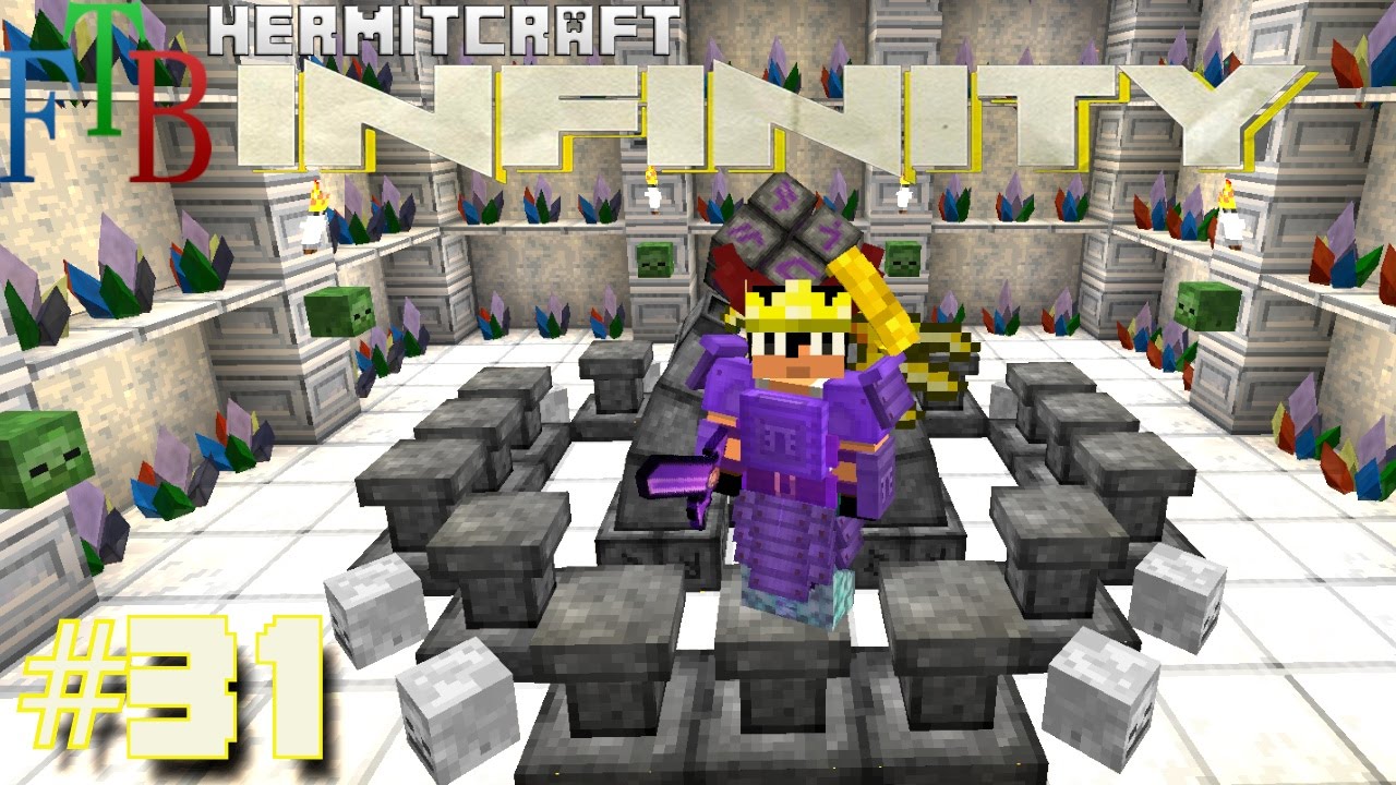 Minecraft Mods - FTB Infinity Ep. 31 - Road to Ichor TTKami ( HermitCraft Modded Minecraft )