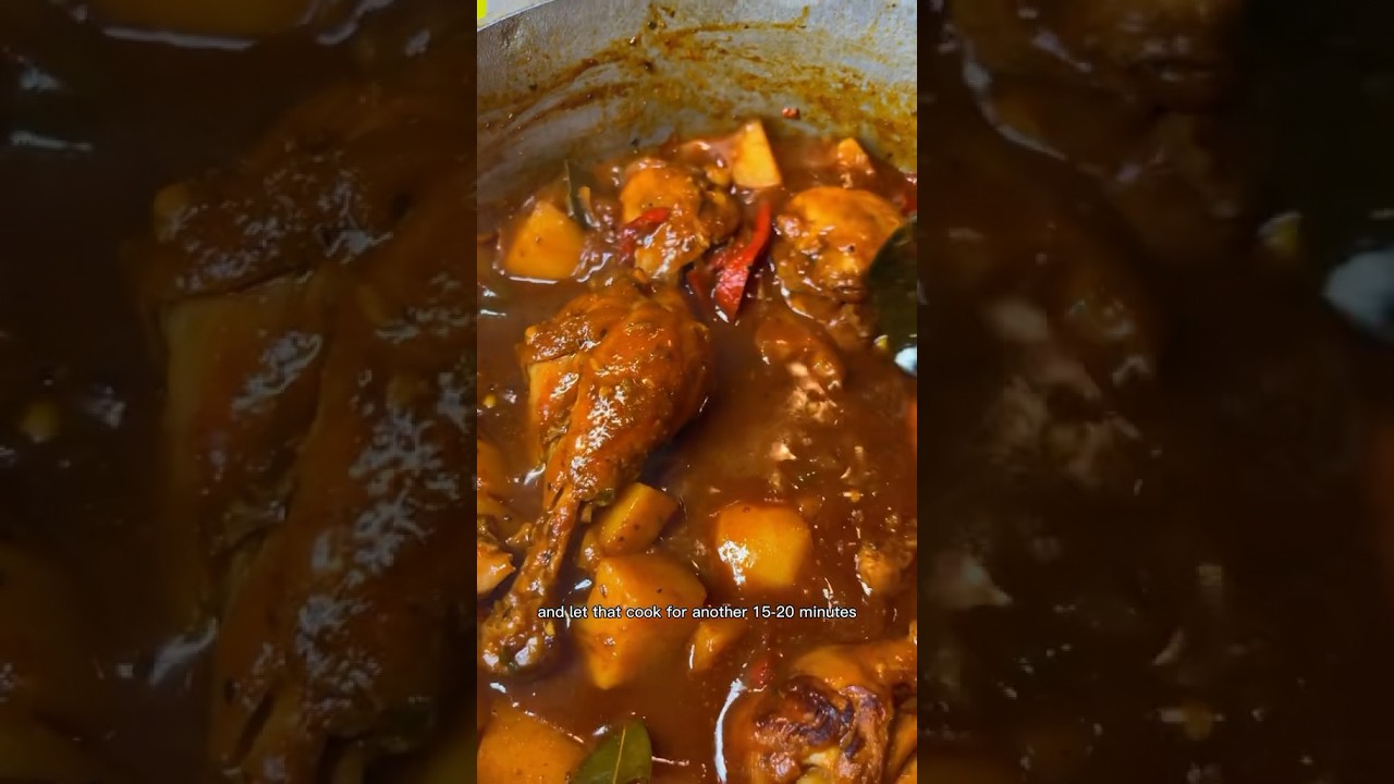 Pollo Guisado ( Puerto Rican Stew Chicken )