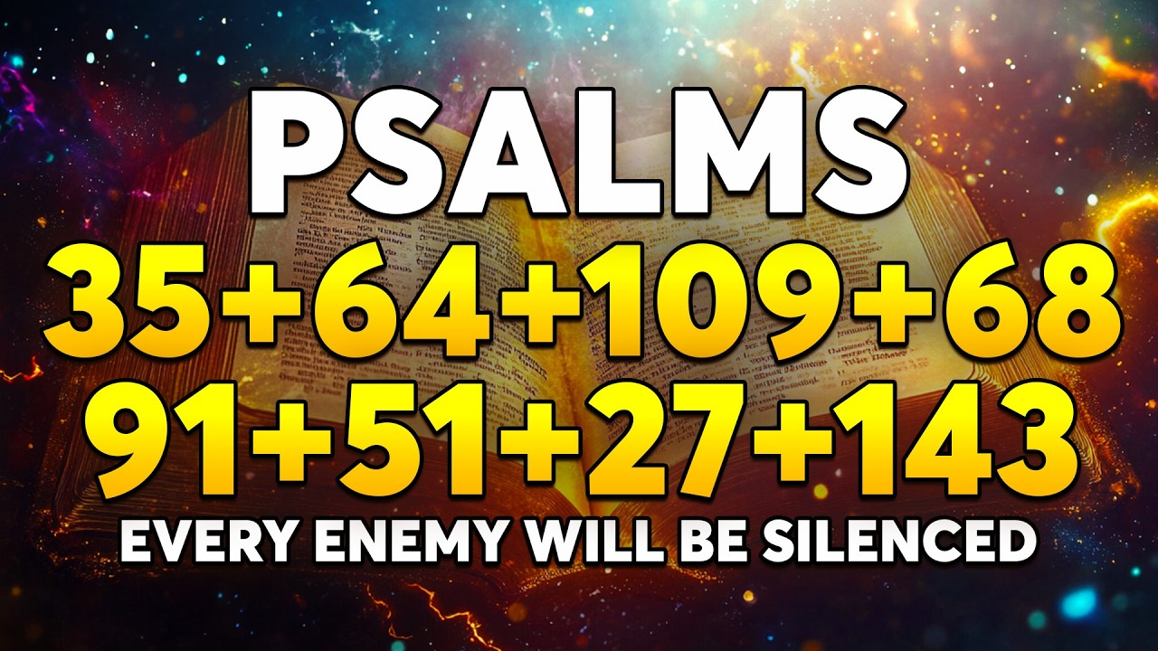 Listen to These Psalms 35, 64, 109, 68, 91, 51, 27, 143 | Every Enemy Will Be Silenced