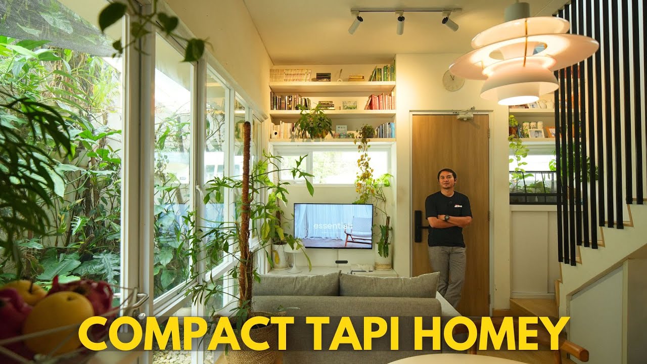 Rumah Scandinavian Compact Tapi Nyaman