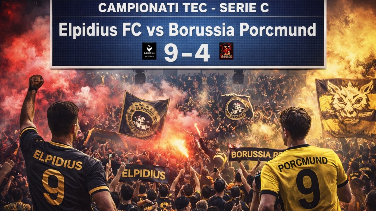 CAMPIONATI TEC- SERIE C - Elpidius FC vs Borussia Porcmund 9-4