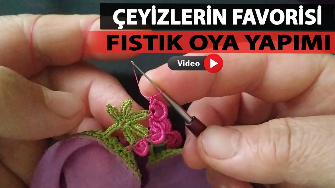 3) Fıstık oyası yapımı: Zor demeyin, siz de yapabilirsiniz...