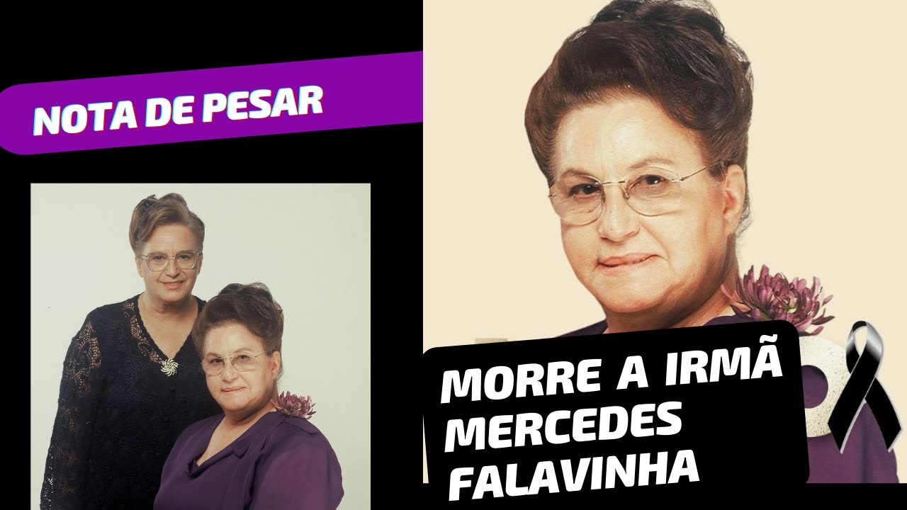 Partiu para a eternidade a irm&atilde; Mercedes Falavinha