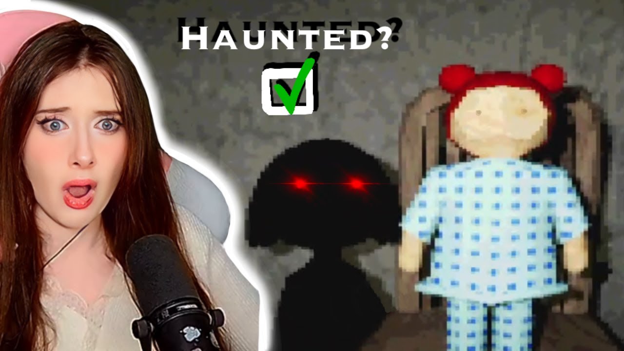 Girl with DOLL PHOBIA plays Haunted Doll Game | Play things #gaming #horrorgame