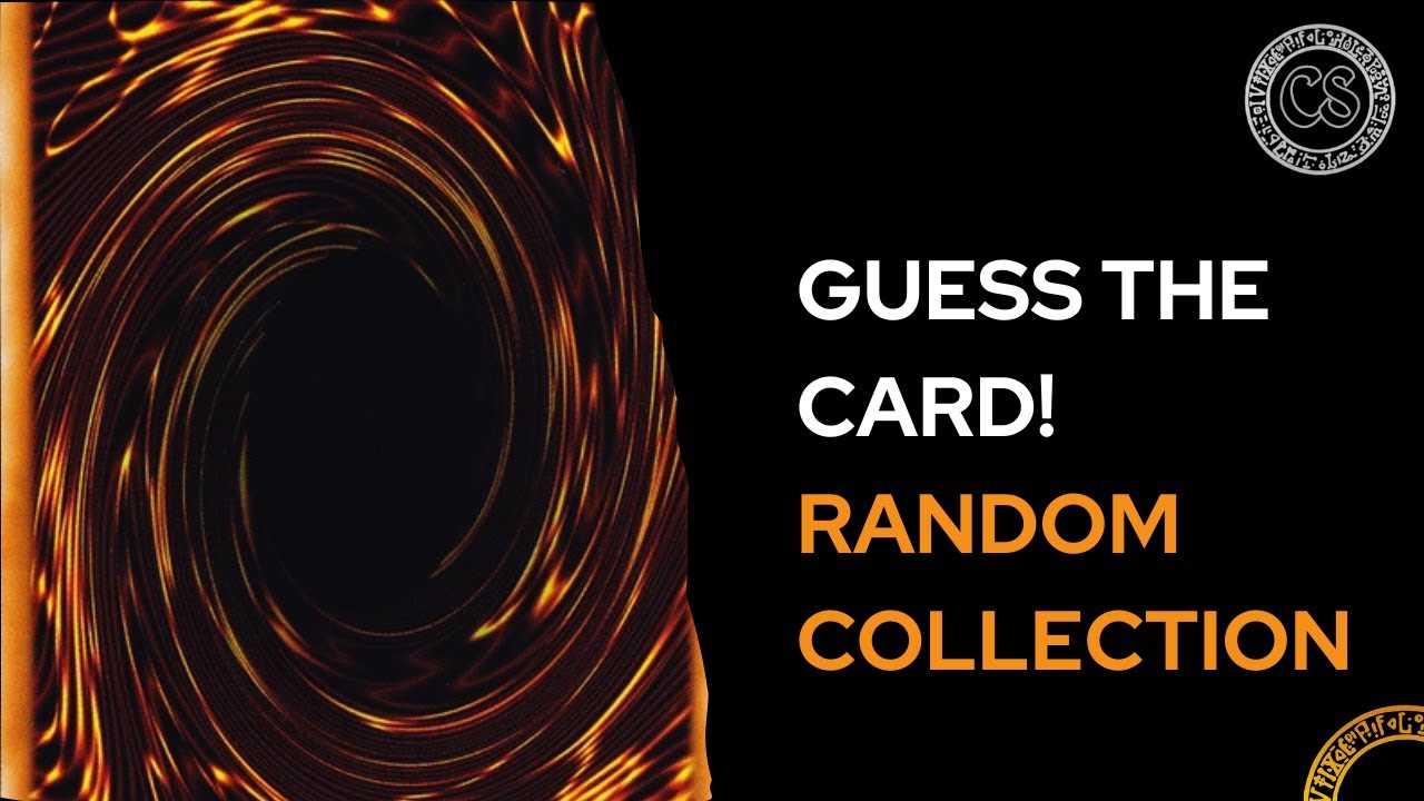 Guess The Card! | Yu Gi Oh! | Random Collection Challenge