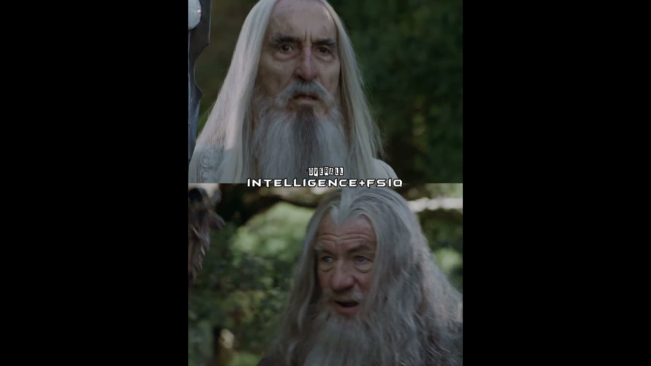 Gandalf the Grey+White vs Saruman the Wise