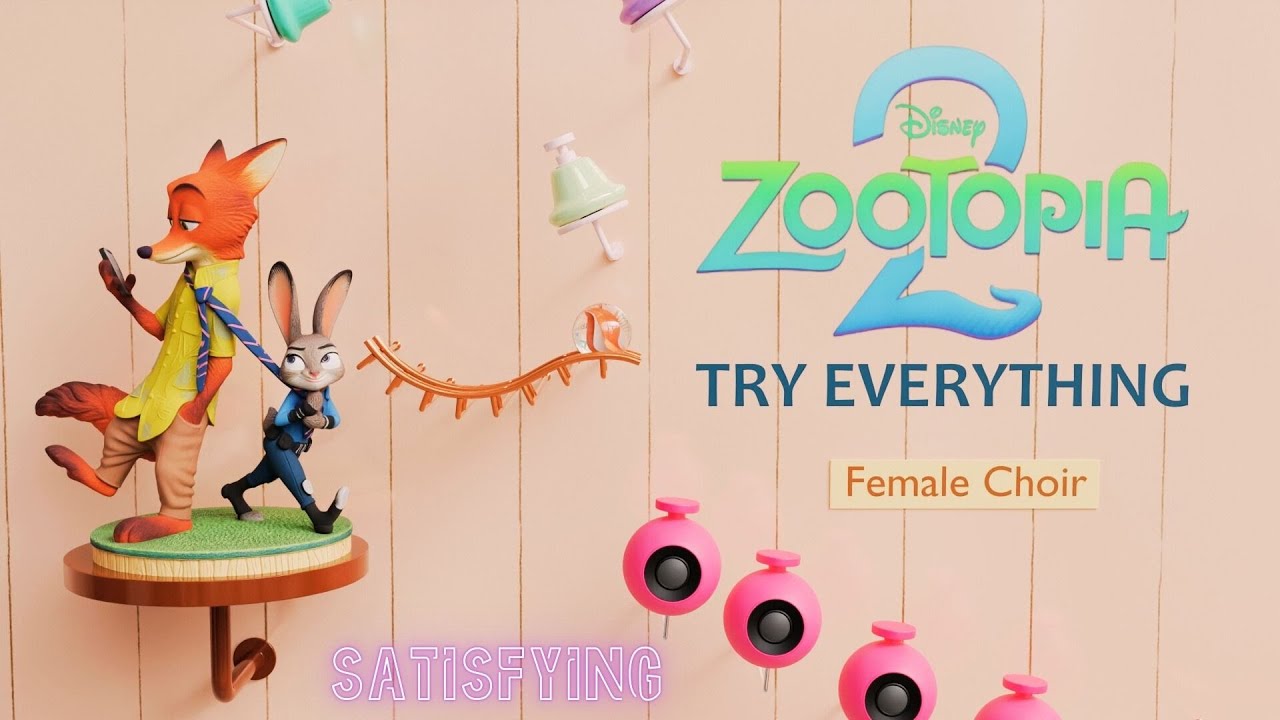 Zootopia Try Everything Shakira on Cool Instruments