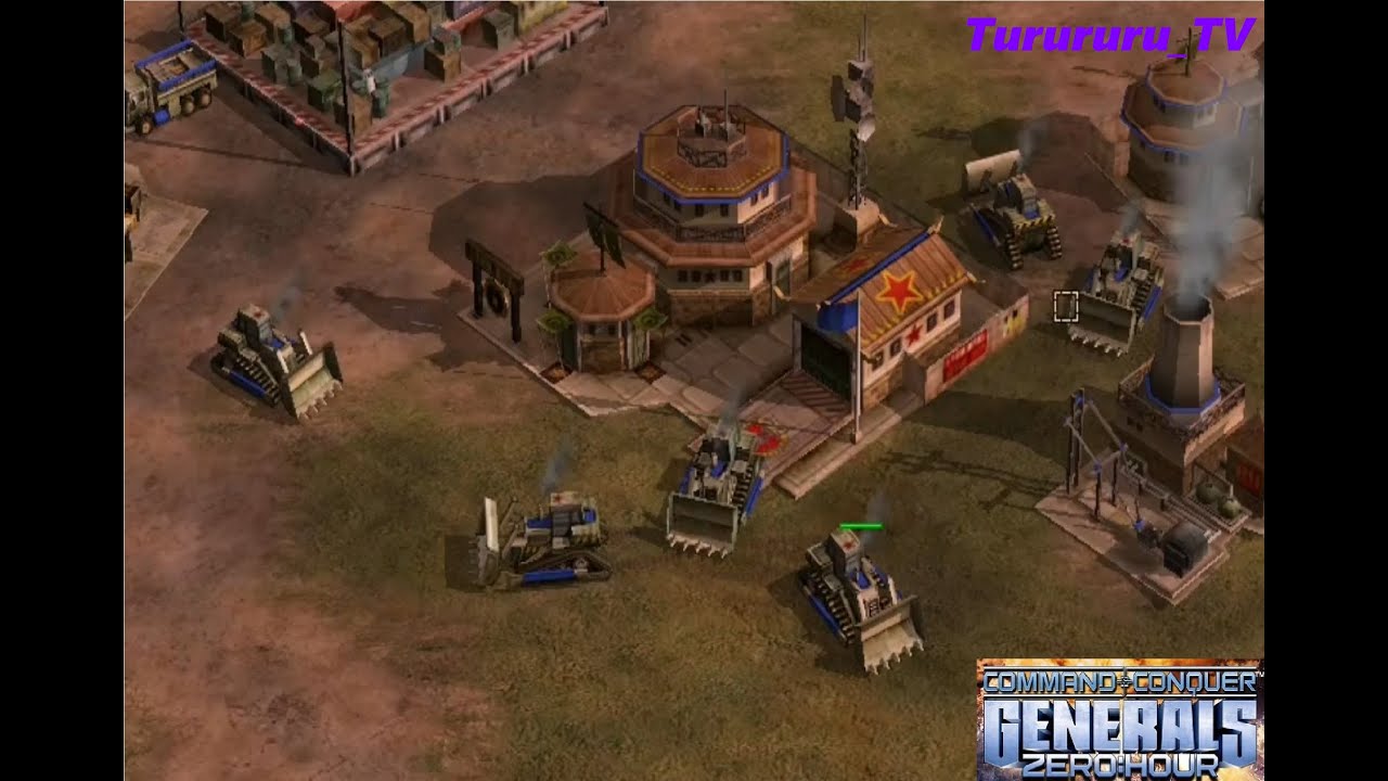 Танк разошёлся!!! - Command & Conquer: Generals - Zero Hour \ генералы Зеро Хоур