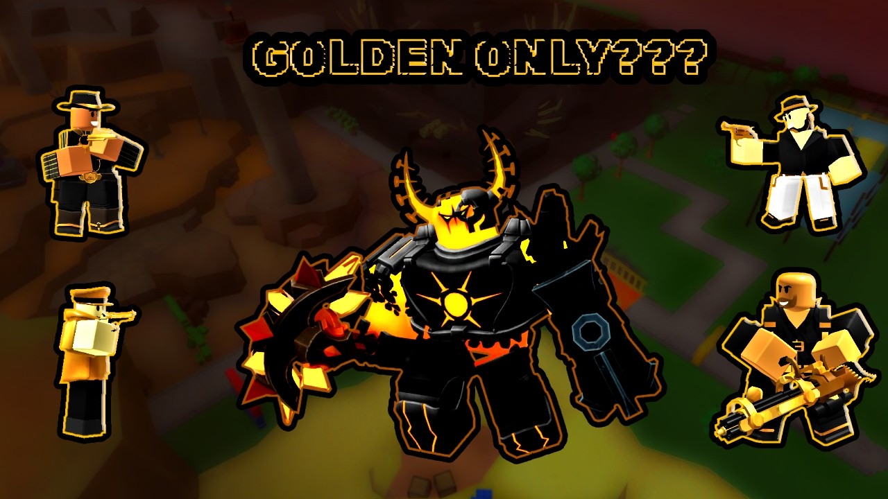 IS IT POSSIBLE TO BEAT (REWORKED) MOLTEN WITH ONLY GOLDEN TOWERS??