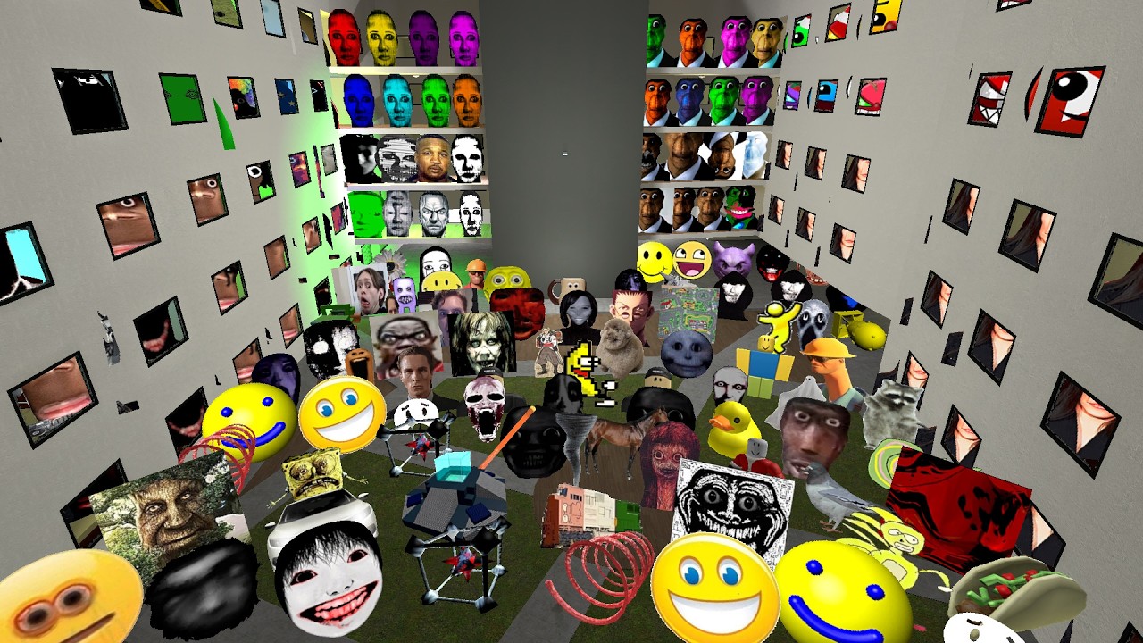 Nico's, Obunga, Ultimate Nextbots Pack, Juandale Pringle, Selene Family, Angry Munci in GMOD