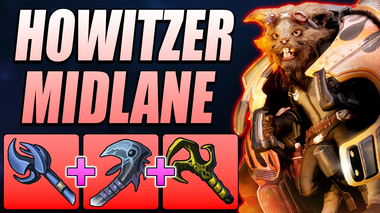Now That's a Big Rat, Howitzer Midlane - Predecessor Gameplay