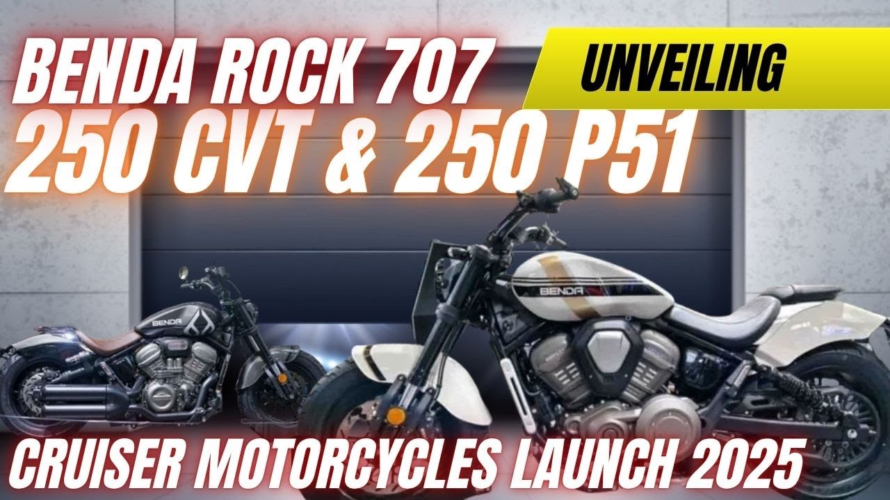 New BENDA Rock 707, CVT 250, P51 Officially UNVEILED News for 2026?