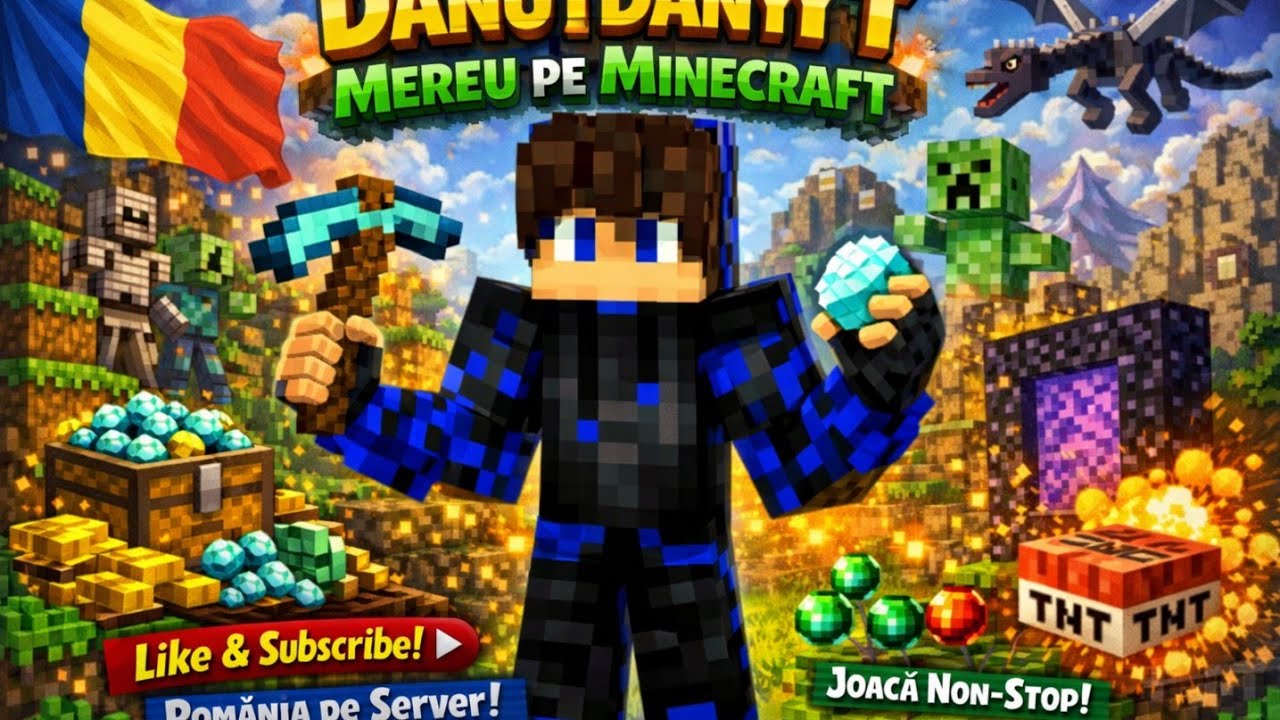 Dănuț - joacă Minecraft (Official Muzic Video)