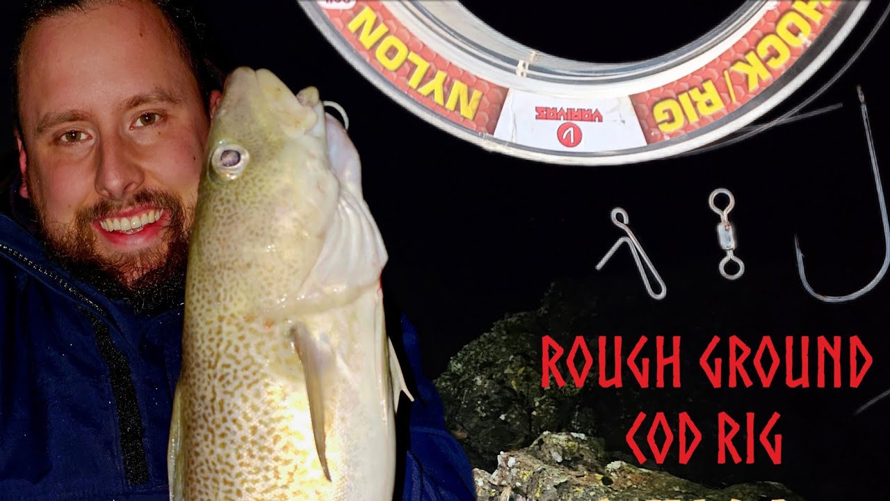 Rig tying: How to tie a shore fishing rough ground rig for COD, Conger and more!