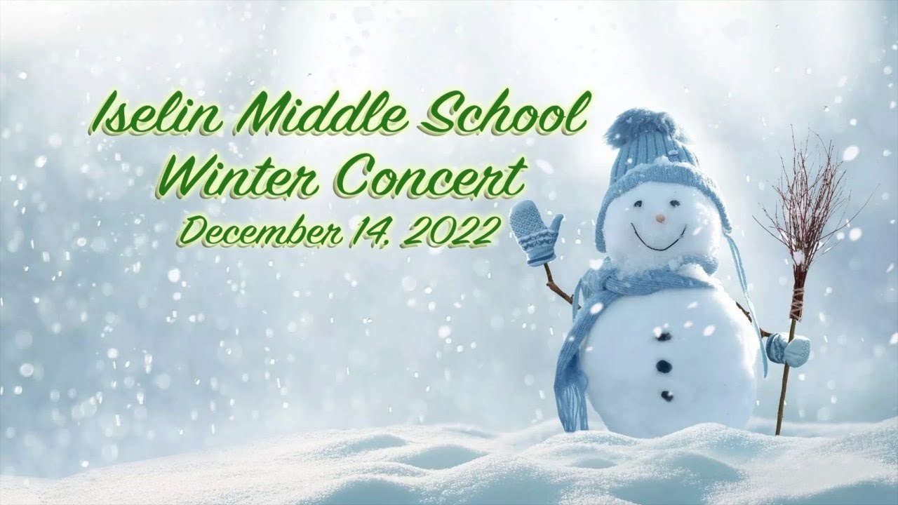 Iselin MS Winter Concert, 2022
