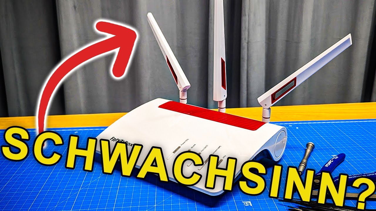 WLAN ist zu schlecht? Fritz Box 7590 AX - Antenne anbauen = mehr Reichweite 🤔? Macht das Sinn?
