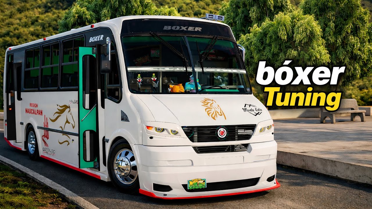 Bóxer G1 Súper Tuning 🥂👹para protón bus simulador pc y Android 🇲🇽🤪