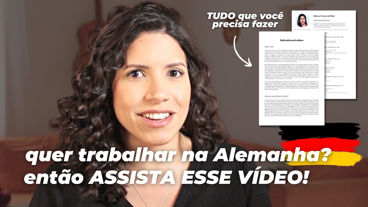 Como se CANDIDATAR à um EMPREGO na ALEMANHA? 🇩🇪