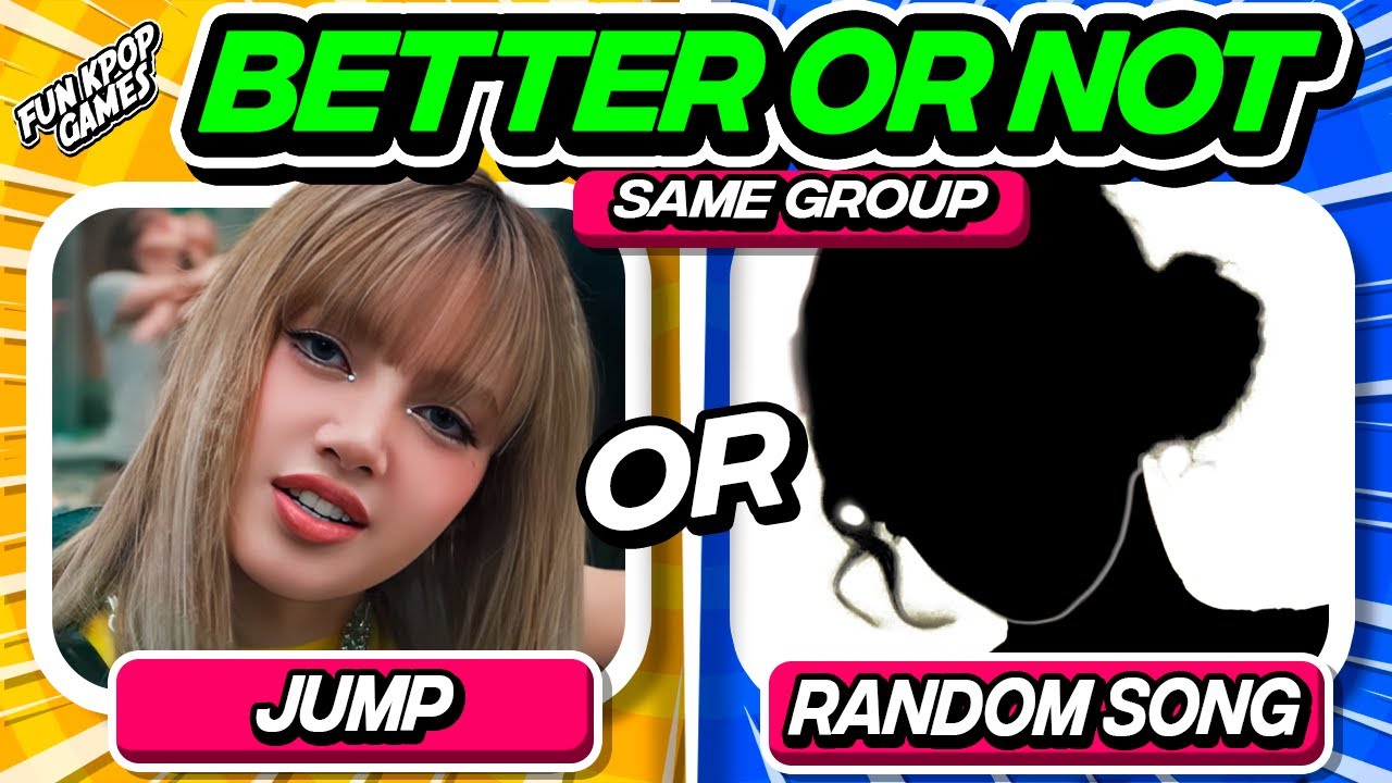 ⭐️ KPOP GUESSING GAME | GUESS IF THE NEXT SONG IS BETTER OR NOT [SAME GROUP]  - FUN KPOP GAMES 2025